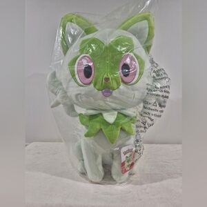 NWT Pokémon Sprigatito 24" Jumbo Plush – Large Grass Cat Pokemon